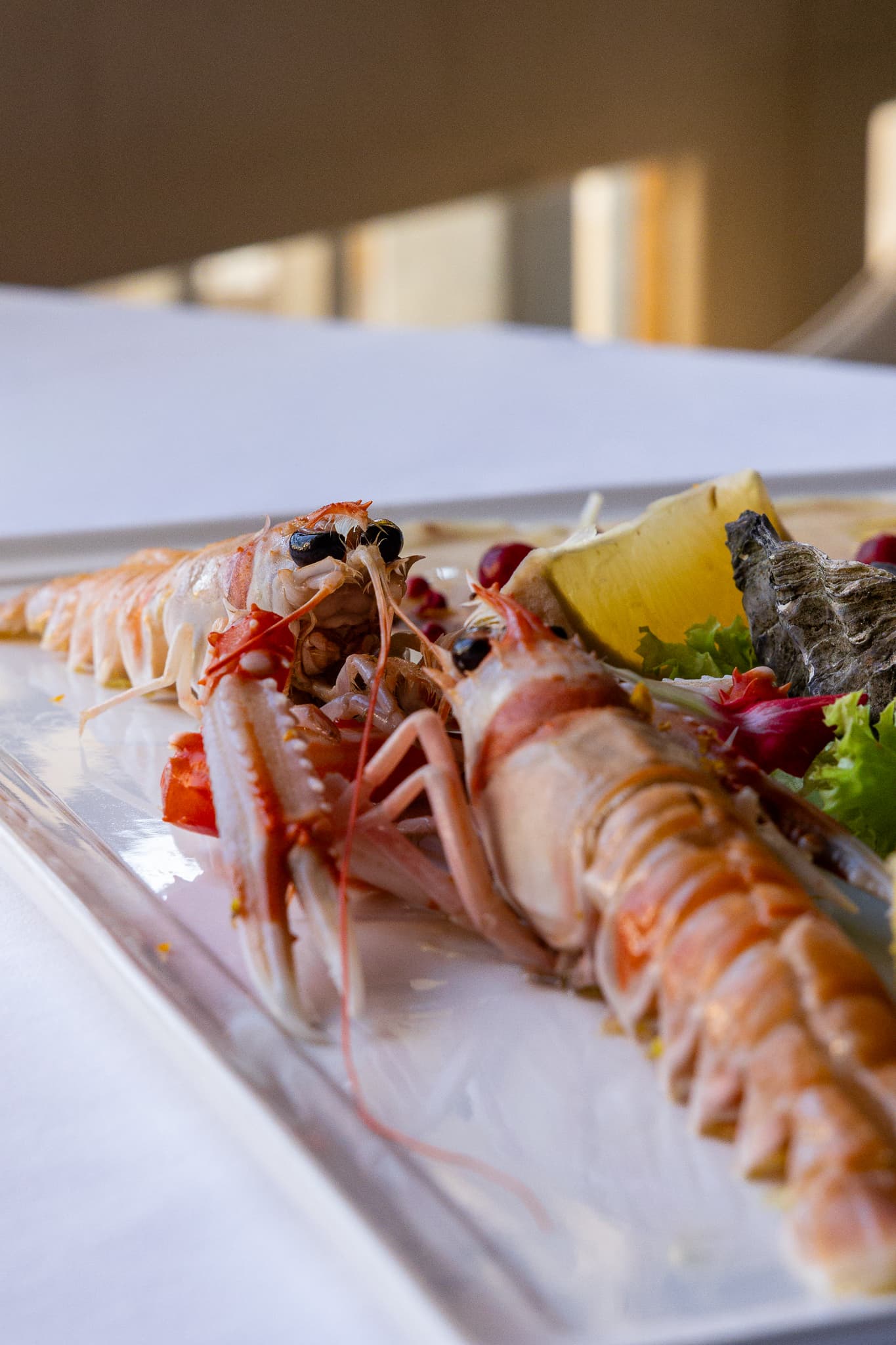 Scampi alla Griglia