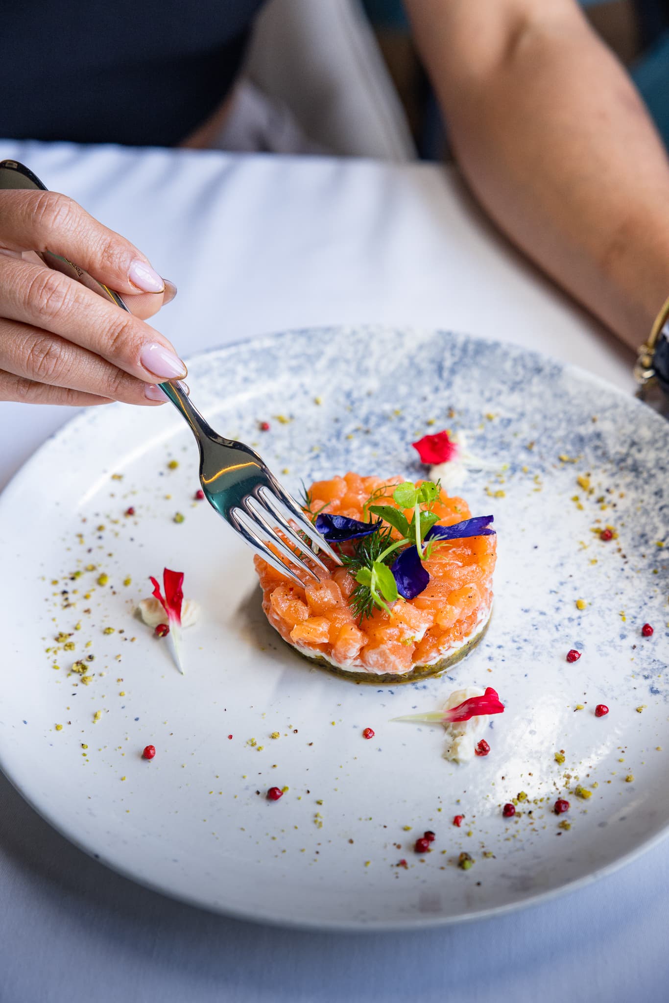 Salmon tartare